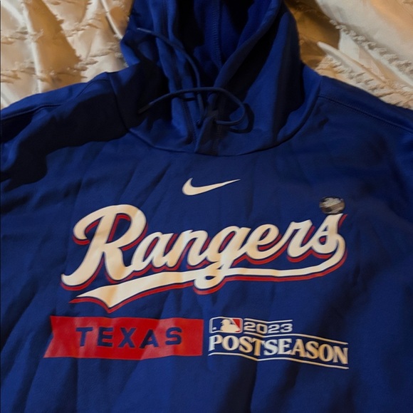 Nike Other - Nike Blue Rangers Postseason Hoodie